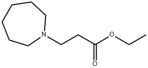 六氢-1H-氮杂-1-丙酸乙酯 结构式