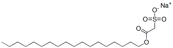 sodium 1-octadecyl sulphonatoacetate Structure