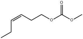 炭酸メチル(Z)-3-ヘキセニル 化学構造式