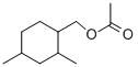 CYCLOHEXANE METHANOL, 2,4-DIMETHYL: ACETATE Structure