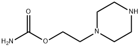 1-Piperazineethanol,carbamate(ester)(9CI) 化学構造式