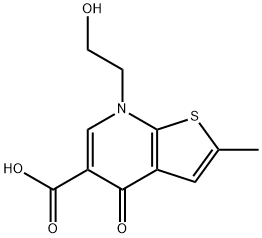67637-77-8 7-(3-HYDROXYPROPYL)-2-METHYL-4-OXO-4,7-DIHYDROTHIENO[2,3-B]PYRIDINE-5-CARBOXYLIC ACID