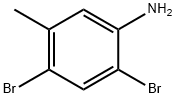 3-Methyl-4,6-dibromoaniline,67643-51-0,结构式