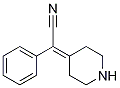 2-phenyl-2-(piperidin-4-ylidene)acetonitrile Structure