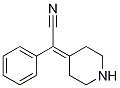 2-苯基-2-(哌啶-4-基亚甲基)乙腈, 676490-69-0, 结构式