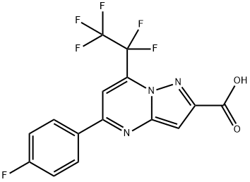 676521-71-4 5-(4-氟苯基)-7-(1,1,2,2,2-五氟乙基)-2-吡唑[1,5-A]嘧啶羧酸