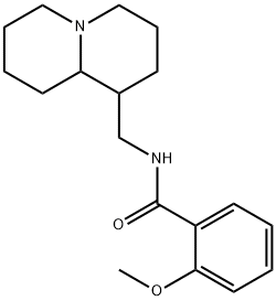 2-Methoxy-N-[(octahydro-2H-quinolizin-1-yl)methyl]-benzamide Structure
