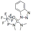 2-(1H-BENZOTRIAZOL-1-YL)-1,1,3,3-TETRAMETHYLURONIUM HEXAFLUOROPHOSPHATE,67654-71-1,结构式