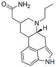 6-propyl-8-ergolinylacetamide Struktur