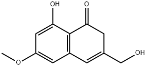 1(2H)-Naphthalenone, 8-hydroxy-3-(hydroxymethyl)-6-methoxy- (9CI),676620-35-2,结构式