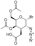 A-D-GALACTOPYRANOSYL BROMIDE, 2-AZIDO-2-DEOXY-, 3,4,6-TRIACETATE,67673-39-6,结构式