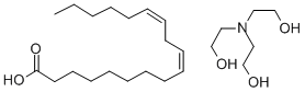 TRIETHANOLAMINE LINOLEATE,67674-19-5,结构式
