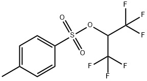 1,1,1,3,3,3-六氟异丙基对甲苯磺酸盐 结构式