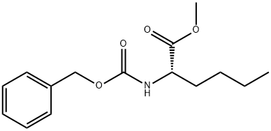 N-(Benzyloxycarbonyl)norleucine methyl ester Struktur