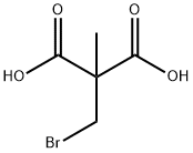 Bromomethyl(methyl)malonic acid Structure