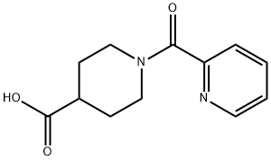 1-(PYRIDIN-2-YLCARBONYL)PIPERIDINE-4-CARBOXYLIC ACID Struktur