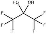 1,1,1,3,3,3-hexafluoropropane-2,2-diol Struktur