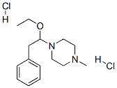 피페라진,1-(.beta.-ethoxyphenethyl)-4-메틸-,이염산염