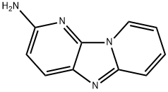 2-氨基二吡啶并[1,2-A:3',2'-D]咪唑盐酸盐 结构式