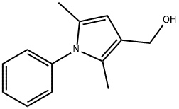 (2,5-DIMETHYL-1-PHENYL-1H-PYRROL-3-YL)METHANOL 化学構造式
