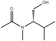 Acetamide, N-[(1S)-1-(hydroxymethyl)-2-methylpropyl]-N-methyl- (9CI) Struktur