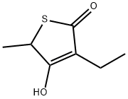 2(5H)-Thiophenone, 3-ethyl-4-hydroxy-5-methyl- (9CI) Structure