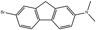 9H-Fluoren-2-aMine, 7-broMo-N,N-diMethyl- 结构式