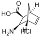 (1S,2S,3R,4R)-(+)-3-AMINOBICYCLO[2.2.1]HEPT-5-ENE-2-CARBOXYLIC ACID HYDROCHLORIDE 结构式