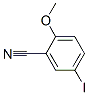 5-Iodo-2-methoxybenzonitrile Struktur