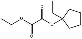 Ethanedioic acid, ethyl 1-ethylcyclopentyl ester (9CI),677775-90-5,结构式