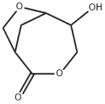 3,7-Dioxabicyclo[4.2.1]nonan-2-one, 5-hydroxy- (9CI) Structure