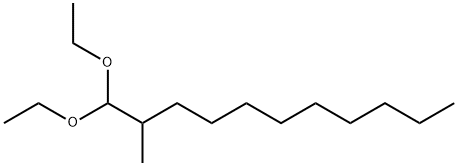 1,1-Diethoxy-2-methylundecane Struktur