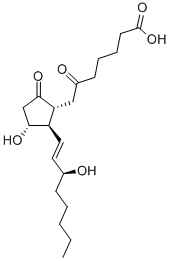 6,9-DIOXO-11ALPHA,15S-DIHYDROXY-PROST-13E-EN-1-OIC ACID