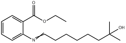 2-[(7-하이드록시-7-메틸옥틸리덴)아미노]벤조산에틸에스테르