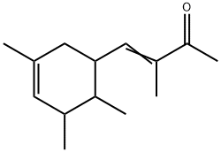 3-甲基-4-(3,5,6-三甲基-3-环己烯-1-基)-3-丁烯-2-酮,67801-31-4,结构式