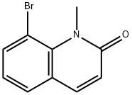 8-溴-1-甲基-1H-喹啉-2-酮,67805-53-2,结构式