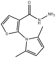 2-(2,5-二甲基-1H-1-吡咯基)-3-噻吩甲肼,678139-53-2,结构式
