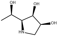 3,4-Pyrrolidinediol,2-[(1R)-1-hydroxyethyl]-,(2S,3R,4S)-(9CI) Structure