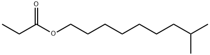 Propanoic acid 8-methylnonyl ester,67845-27-6,结构式