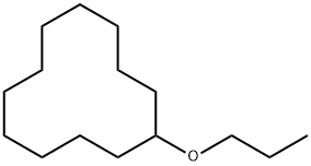 propoxycyclododecane Struktur