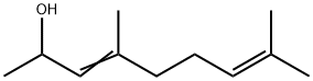 4,8-dimethylnona-3,7-dien-2-ol 结构式