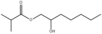 2-hydroxyheptyl isobutyrate,67845-55-0,结构式