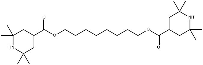 octane-1,8-diyl bis(2,2,6,6-tetramethylpiperidine-4-carboxylate)|