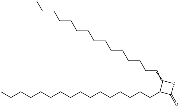 3-hexadecyl-4-pentadecylideneoxetan-2-one|