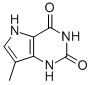 1H-Pyrrolo[3,2-d]pyrimidine-2,4(3H,5H)-dione,7-methyl-(9CI) 化学構造式