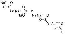 금(3+)사아황산펜타나트륨
