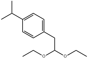 1-(2,2-diethoxyethyl)-4-(isopropyl)benzene ,67859-98-7,结构式