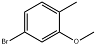 4-BROMO-2-METHOXYTOLUENE Struktur