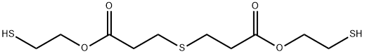 bis(2-mercaptoethyl) 3,3'-thiobispropionate Structure