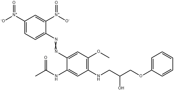 67874-70-8 N-[2-[(2,4-二硝基苯基)偶氮]-5-[(2-羟基-3-苯氧基丙基)氨基]-4-甲氧基苯基]乙酰胺